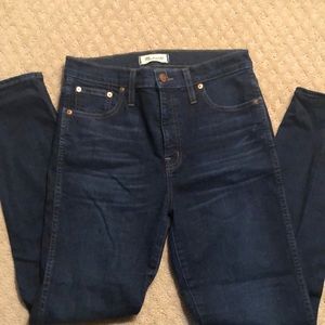 Madewell 10” High Riser Skinny Skinny